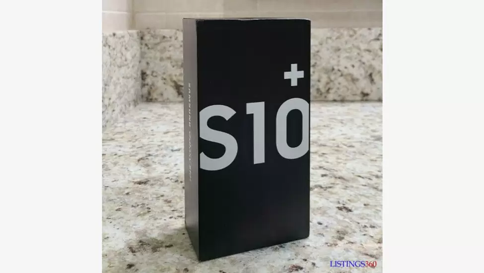 Samsung S10 + plus 128GB Black Dual Sim Unlocked SM-G975F/DS